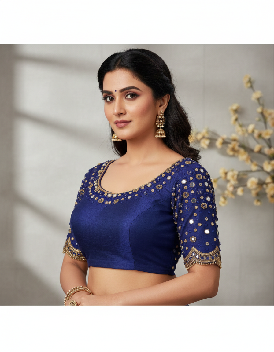 Indigo Royale Blouse