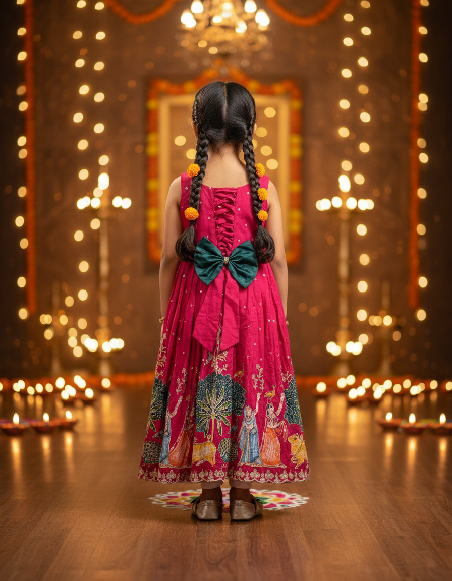 Nritya Leela Festive Lehenga Set back