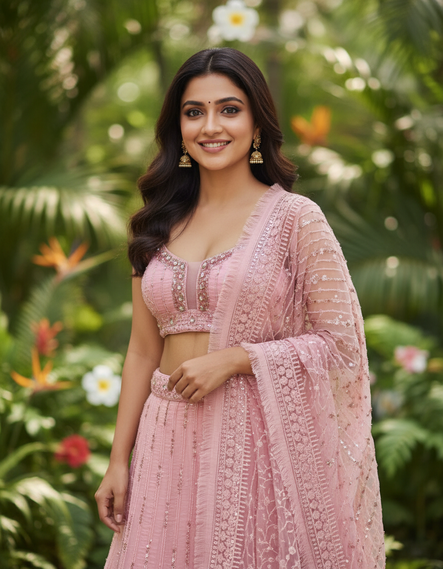 Rose Petal Elegance Ensemble